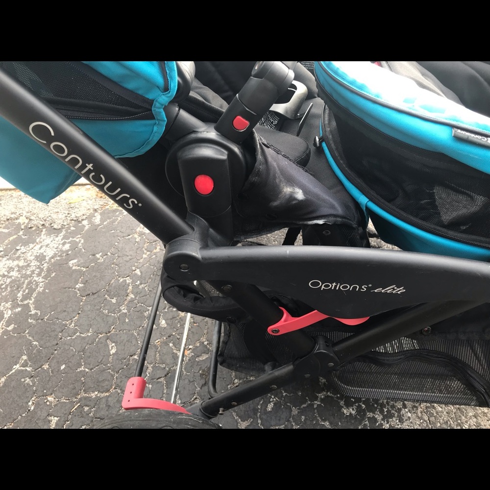 Contour’s Options Elite Dual Stroller - Picture 2 of 3